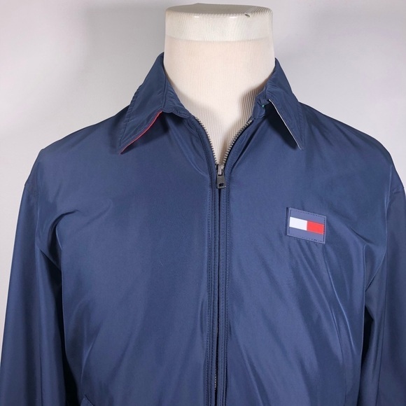 TOMMY Hilfiger Zip Up Windbreaker Jacket - Picture 2 of 16